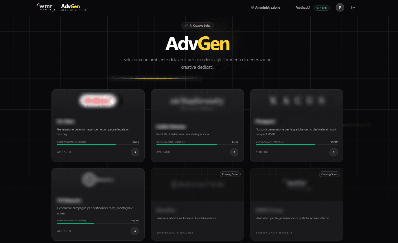 AdvGen Interface
